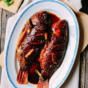 braised fish in brown sauce